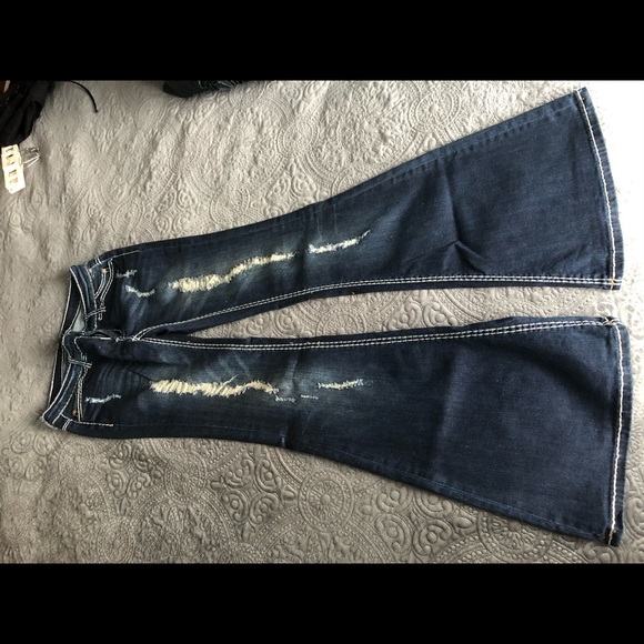 Virgin Only Flare Jeans - Picture 1 of 6